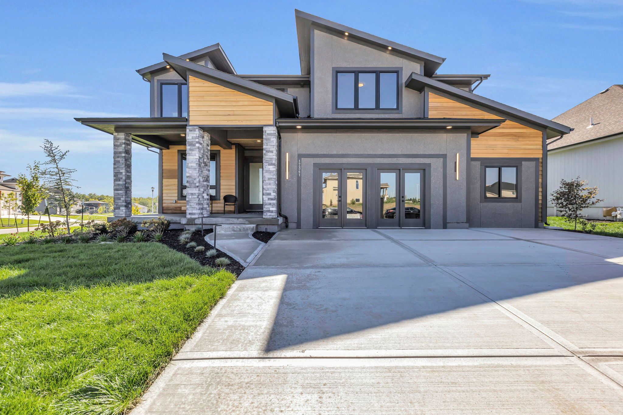 Gabriel Homes exterior with a broad front porch